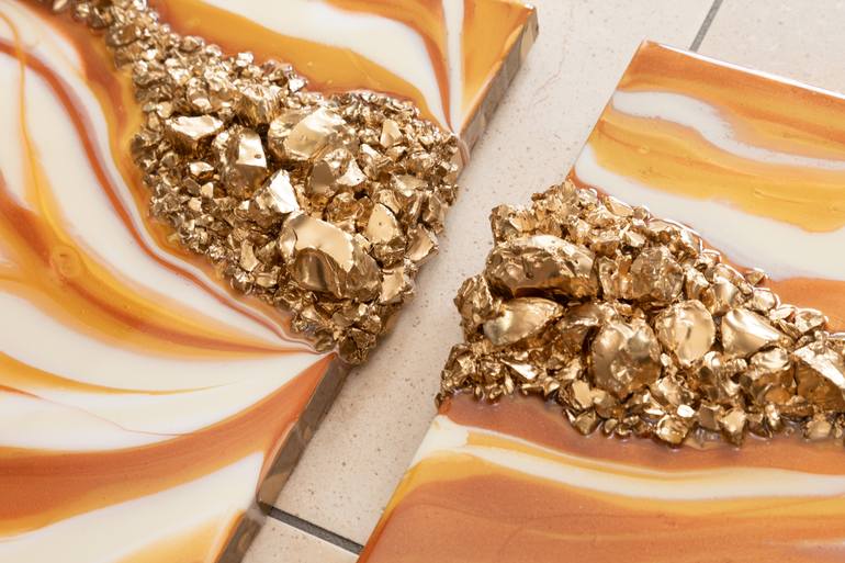 Original Abstract Painting by Anja Becker