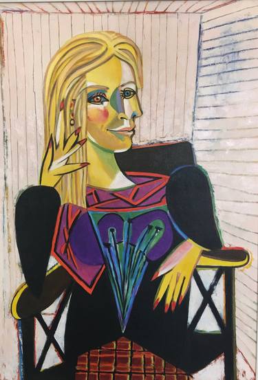 Picasso revisited: Nicole Kimpel as Dora Maar. thumb