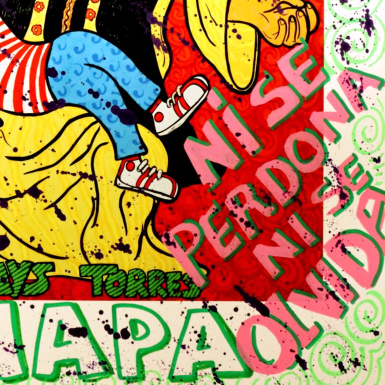Original Pop Art Politics Mixed Media by Honys Torres