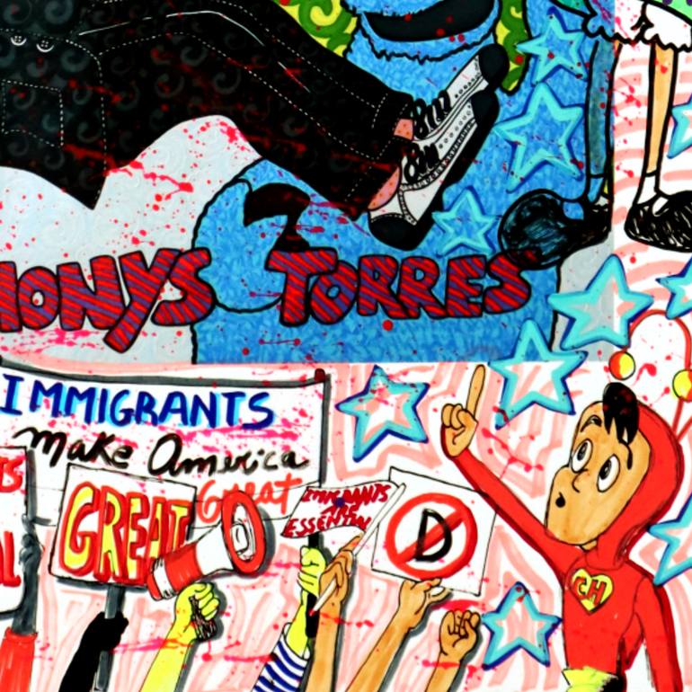 Original Pop Art Politics Digital by Honys Torres