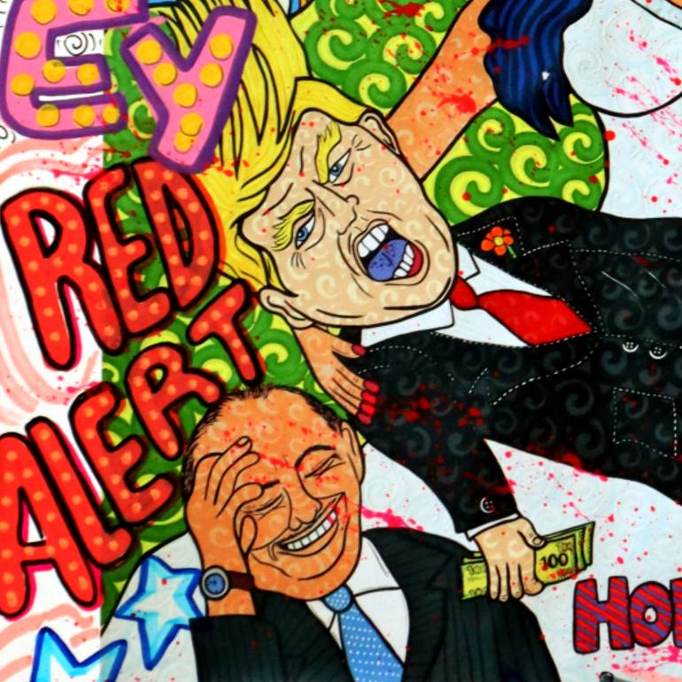 Original Pop Art Politics Digital by Honys Torres