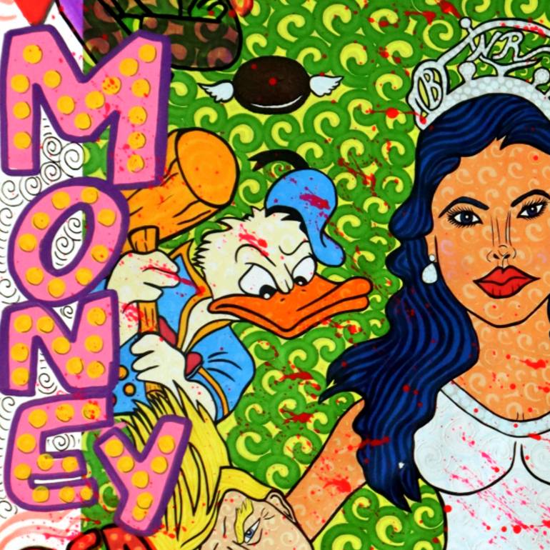 Original Pop Art Politics Digital by Honys Torres