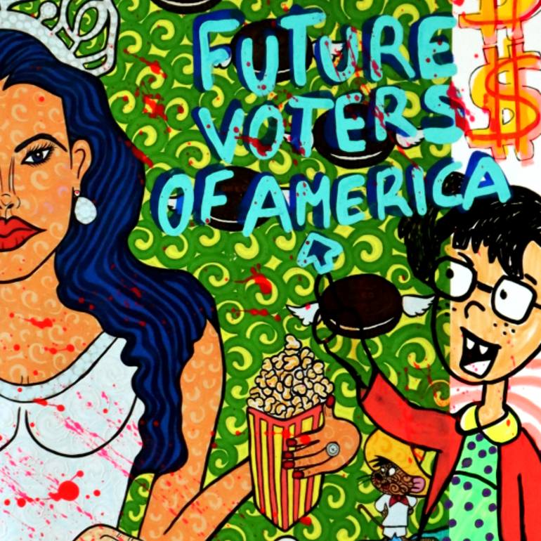 Original Pop Art Politics Digital by Honys Torres