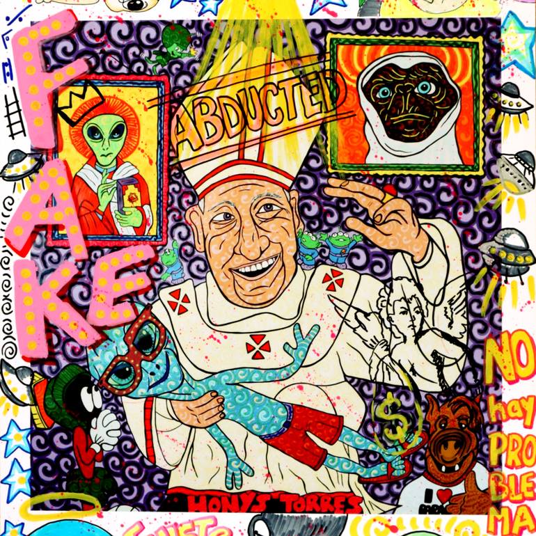 Original Pop Art Politics Digital by Honys Torres