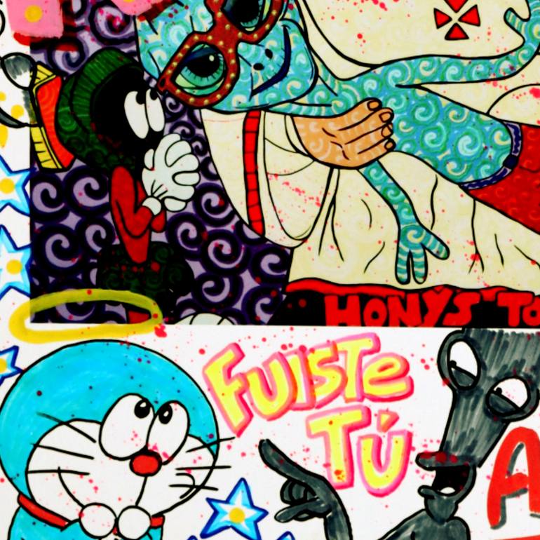 Original Pop Art Politics Digital by Honys Torres