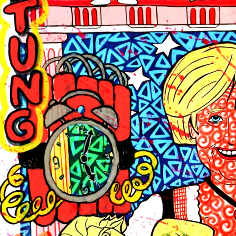 Original Pop Art Politics Digital by Honys Torres