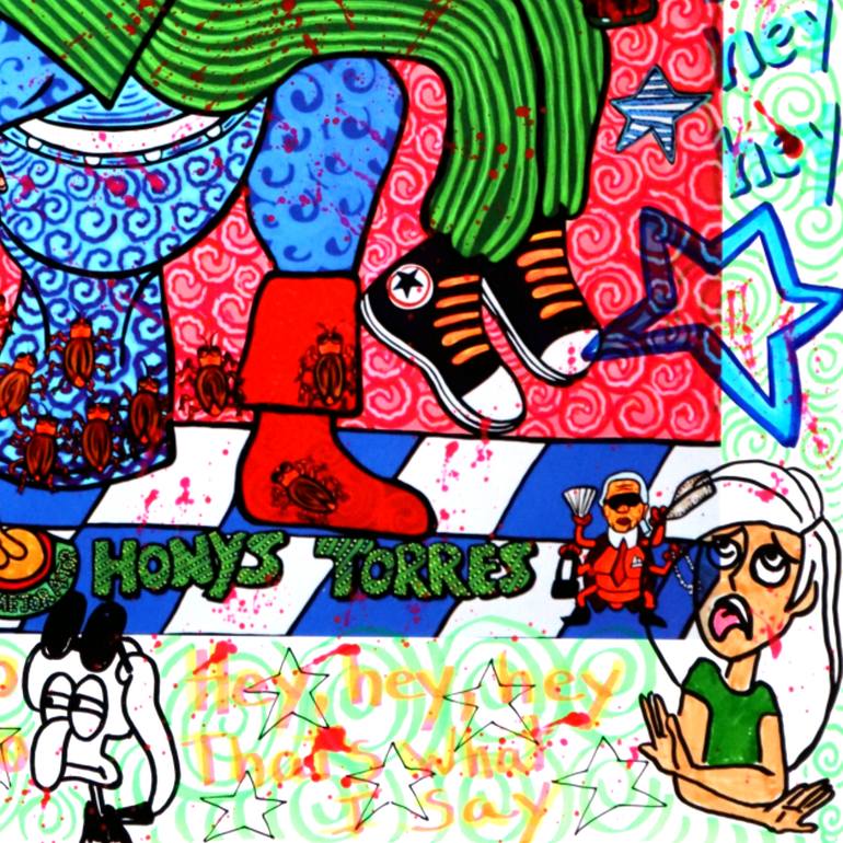 Original Pop Art Politics Digital by Honys Torres