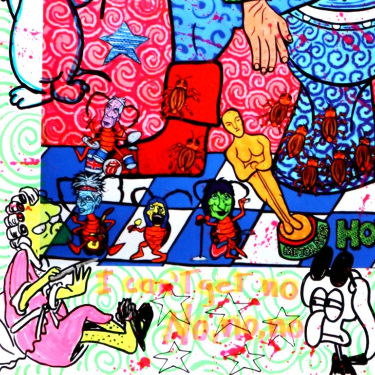 Original Pop Art Politics Digital by Honys Torres