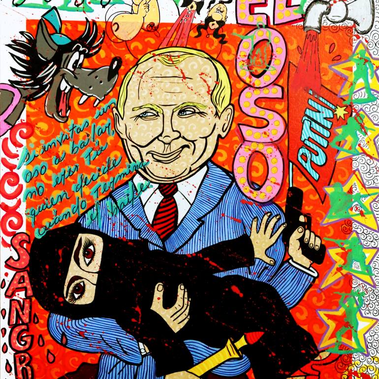 Original Pop Art Politics Digital by Honys Torres