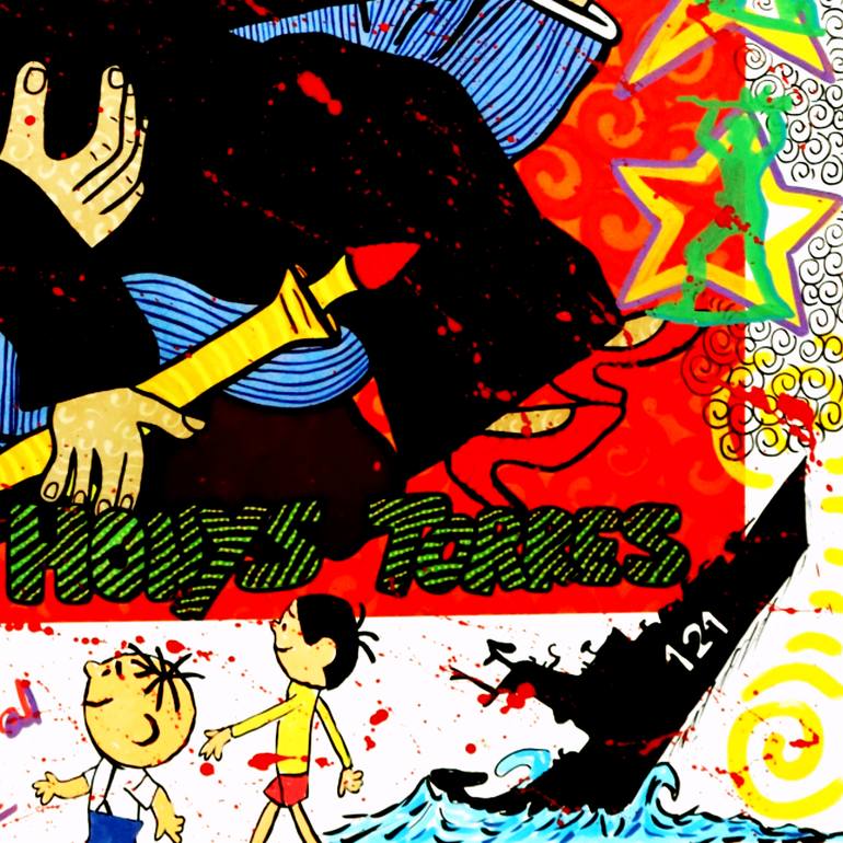 Original Pop Art Politics Digital by Honys Torres