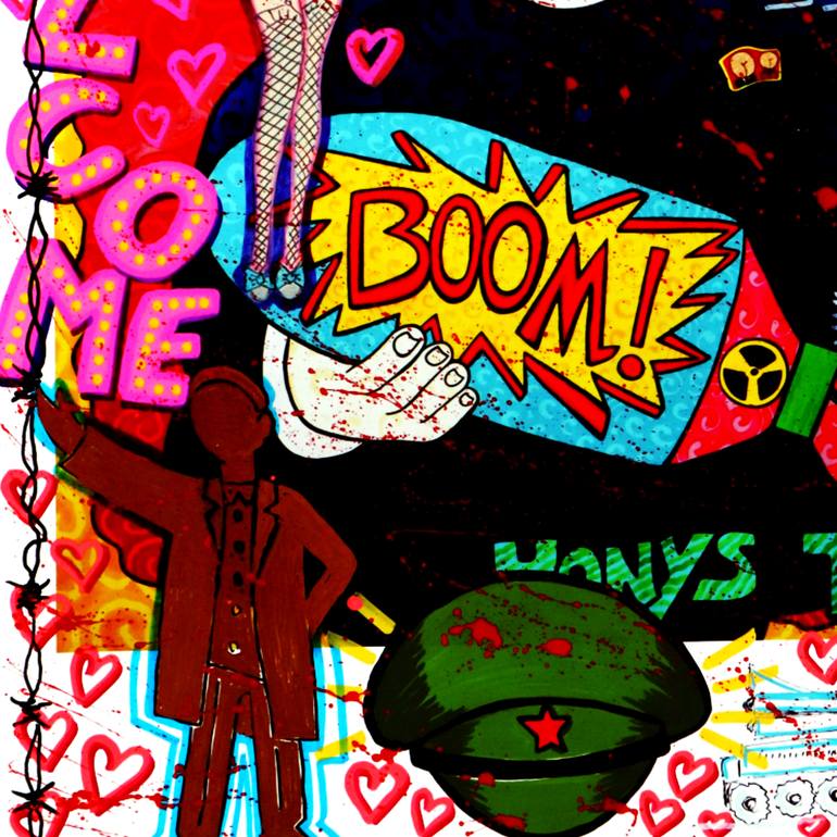 Original Pop Art Politics Digital by Honys Torres