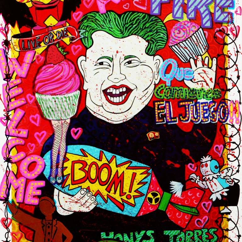 Original Pop Art Politics Digital by Honys Torres