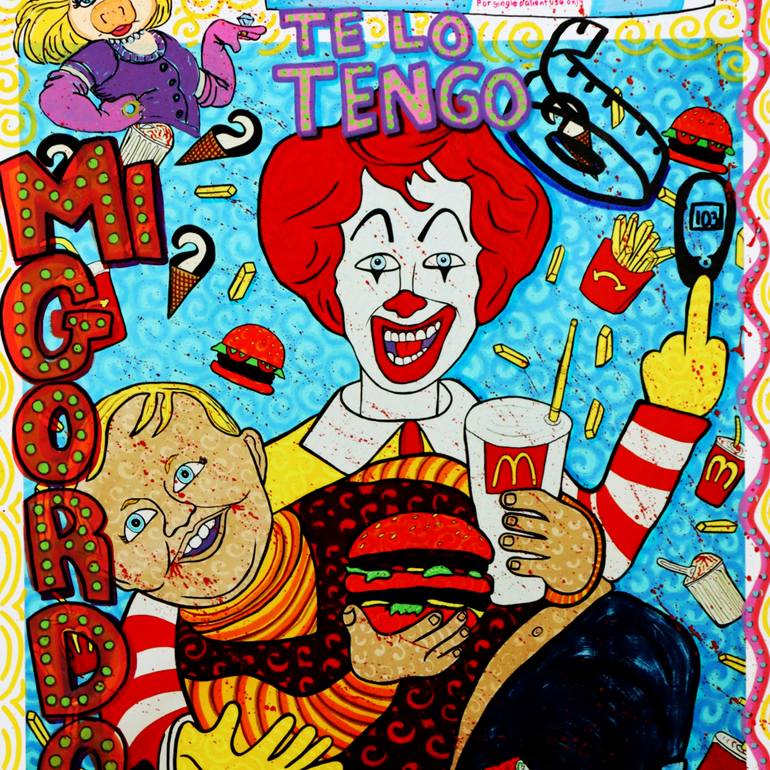 Original Pop Art Politics Digital by Honys Torres