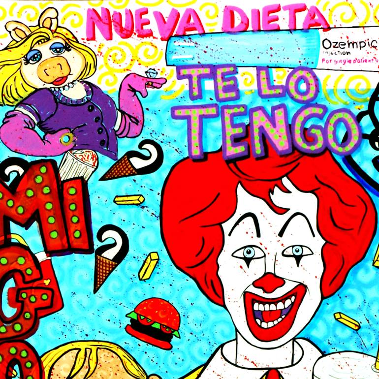 Original Pop Art Politics Digital by Honys Torres