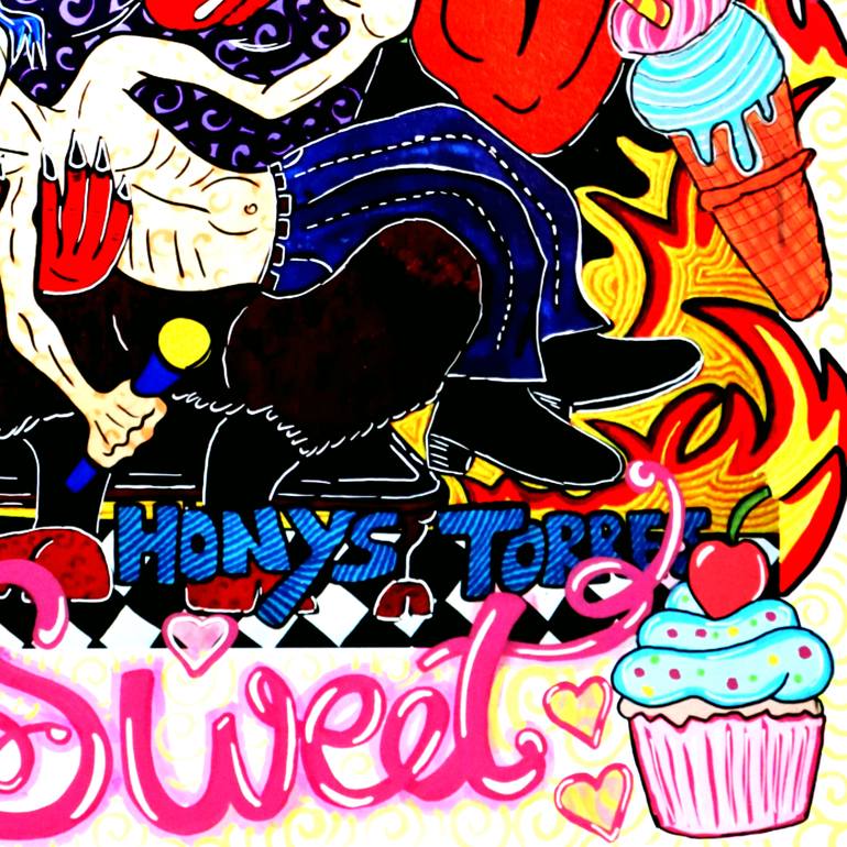 Original Pop Art Pop Culture/Celebrity Digital by Honys Torres