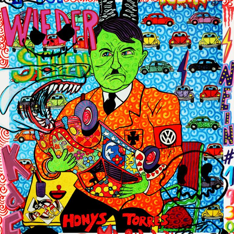 Original Pop Art Politics Digital by Honys Torres