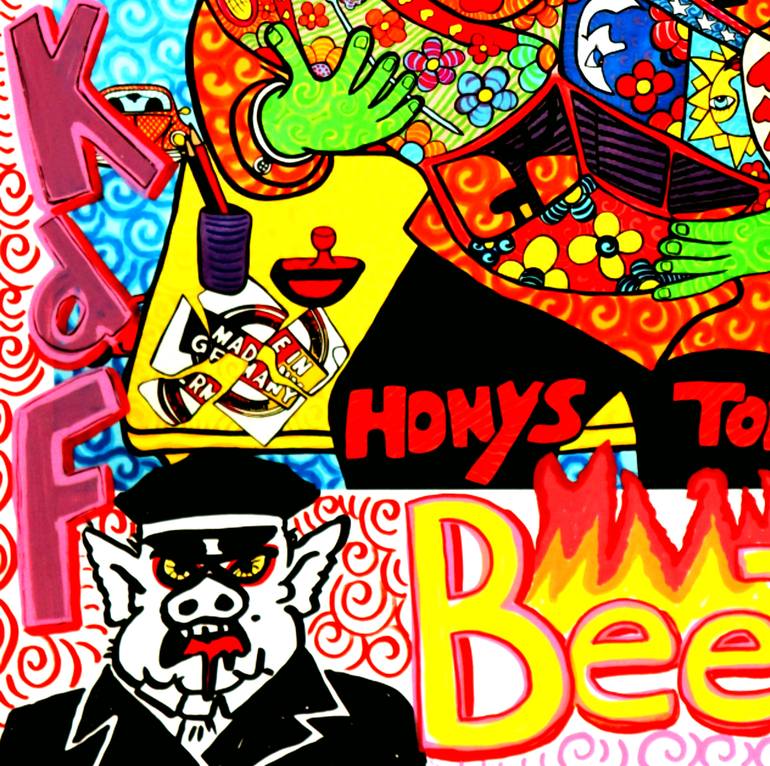 Original Pop Art Politics Digital by Honys Torres