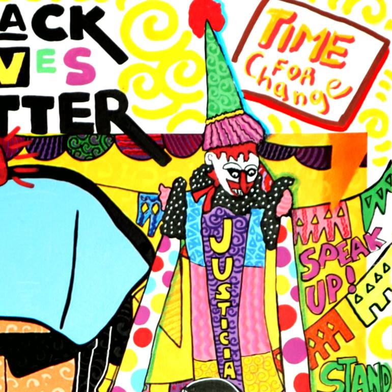 Original Pop Art Politics Digital by Honys Torres