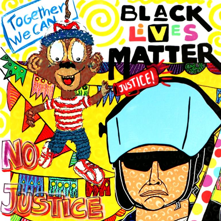 Original Pop Art Politics Digital by Honys Torres
