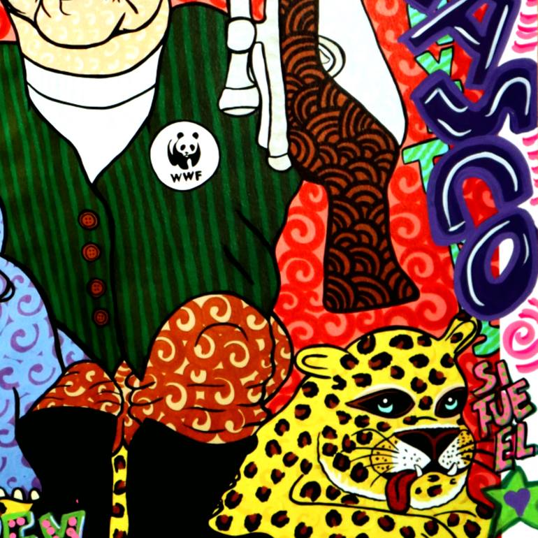 Original Street Art Politics Digital by Honys Torres