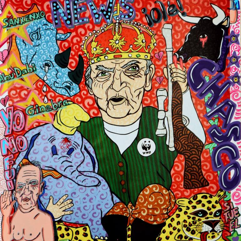 Original Street Art Politics Digital by Honys Torres