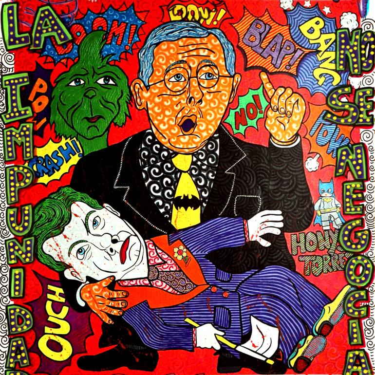 Original Pop Art Politics Digital by Honys Torres