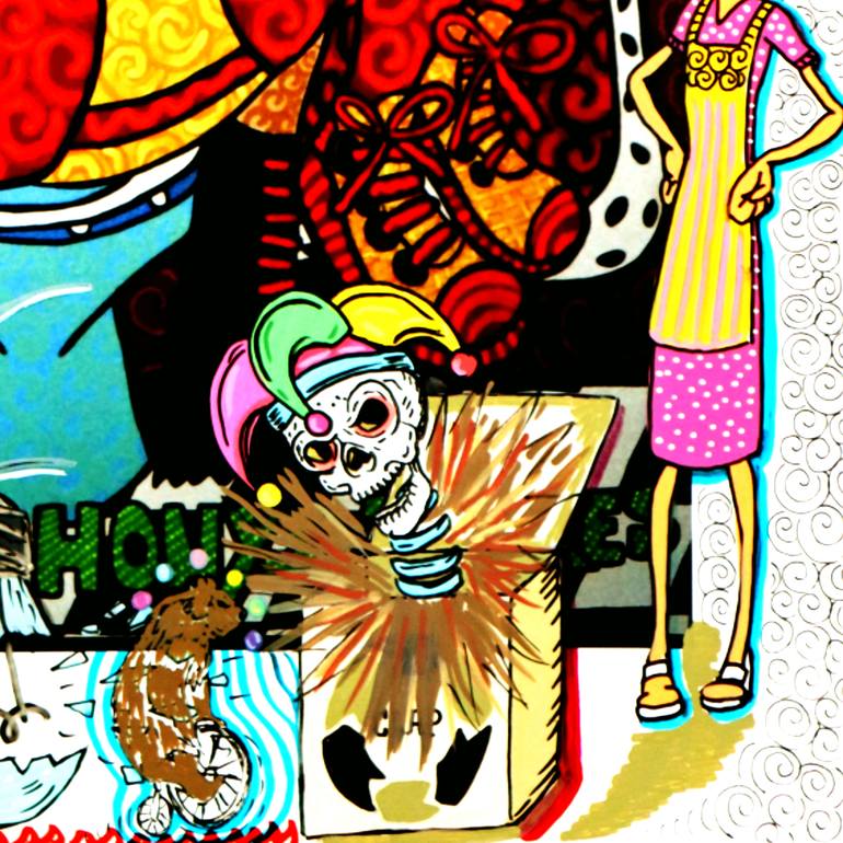 Original Pop Art Politics Digital by Honys Torres
