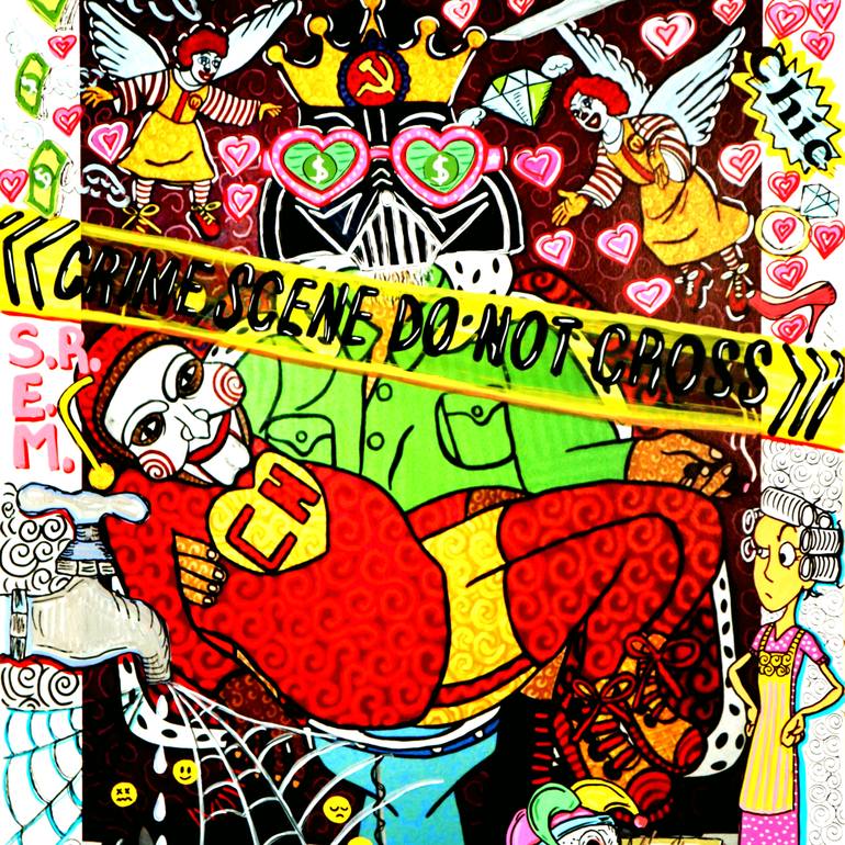 Original Pop Art Politics Digital by Honys Torres