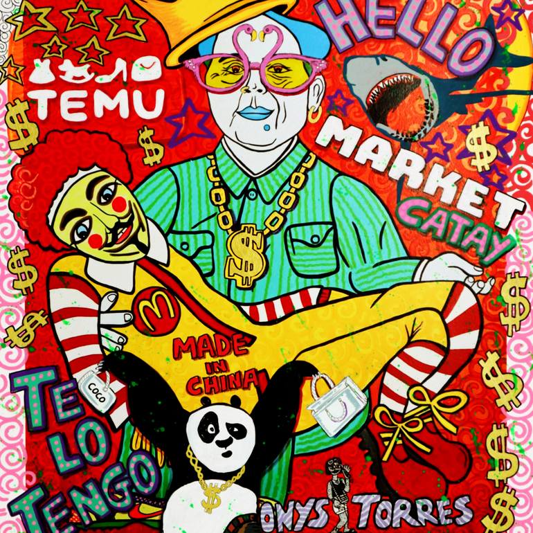 Original Pop Art Politics Digital by Honys Torres
