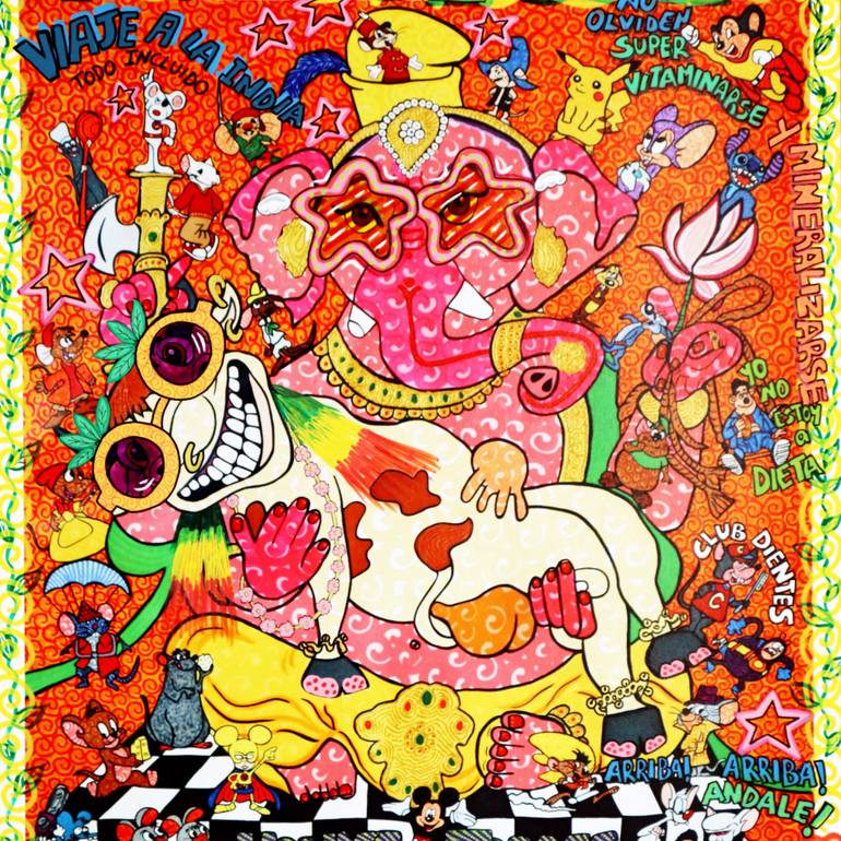 Original Pop Art Religion Digital by Honys Torres