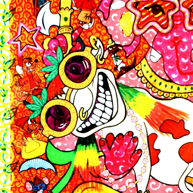 Original Pop Art Religion Digital by Honys Torres