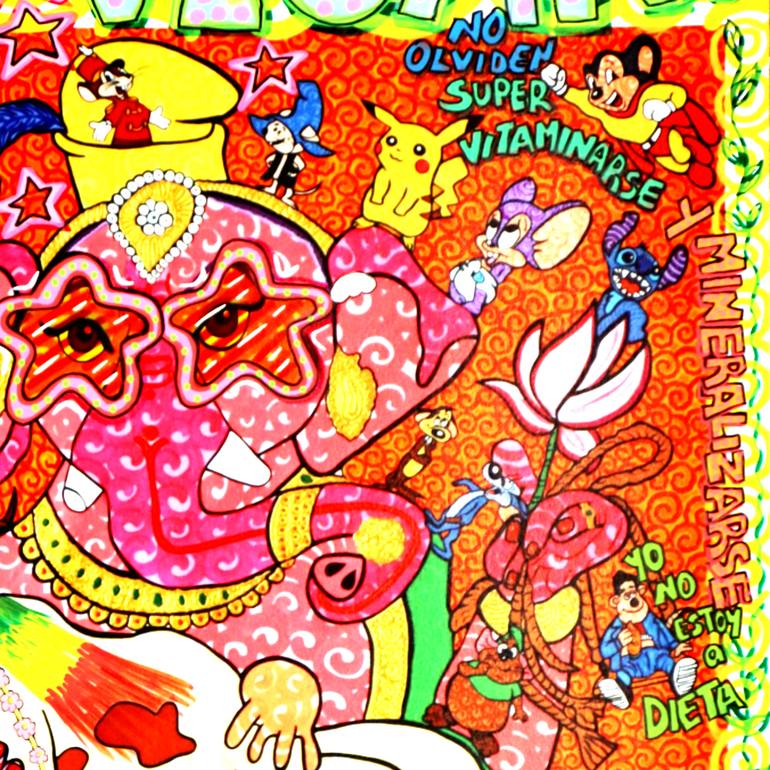 Original Pop Art Religion Digital by Honys Torres