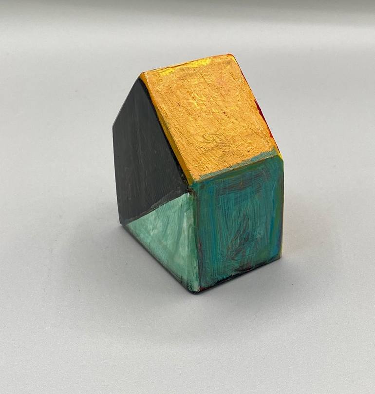 Original Abstract Expressionism Abstract Sculpture by Linda Atkinson