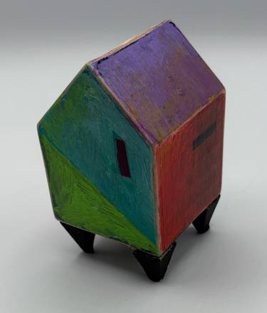 Original Color Field Painting Abstract Sculpture by Linda Atkinson