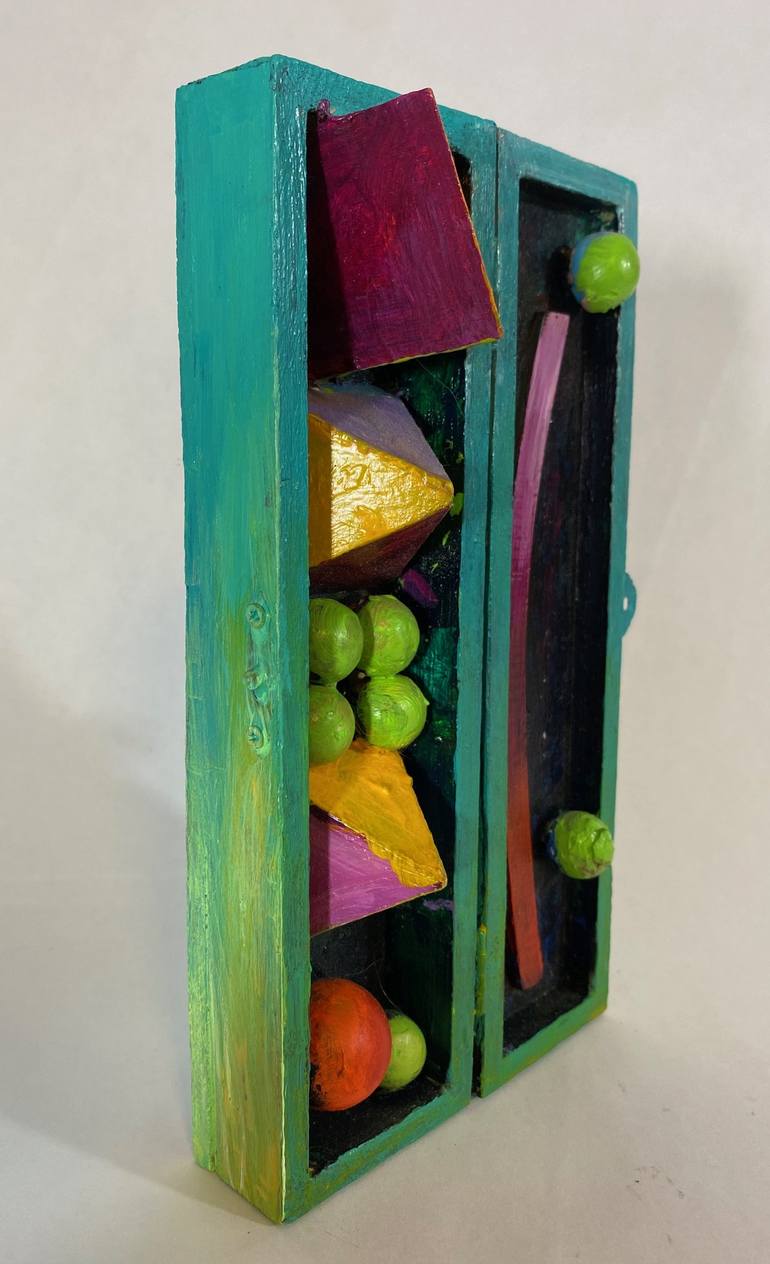 Original Expressionism Abstract Sculpture by Linda Atkinson