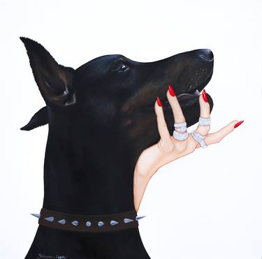 Original Contemporary Animal Paintings by Julia Dogan