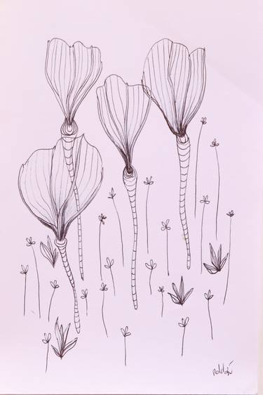 Print of Conceptual Botanic Drawings by Danilo Roldan