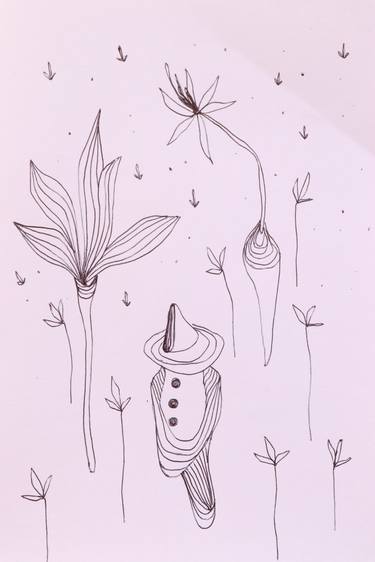 Print of Conceptual Botanic Drawings by Danilo Roldan
