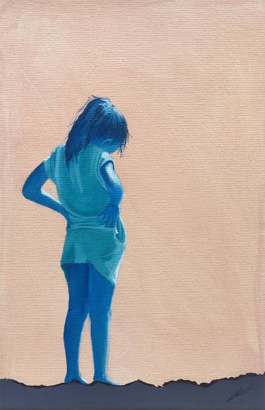 Print of Figurative Children Paintings by Stephanie Ledroit
