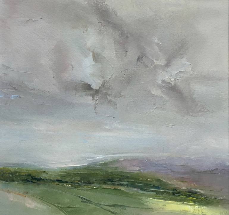 Rain Clouds Soft Light Painting By Kate Harries Saatchi Art