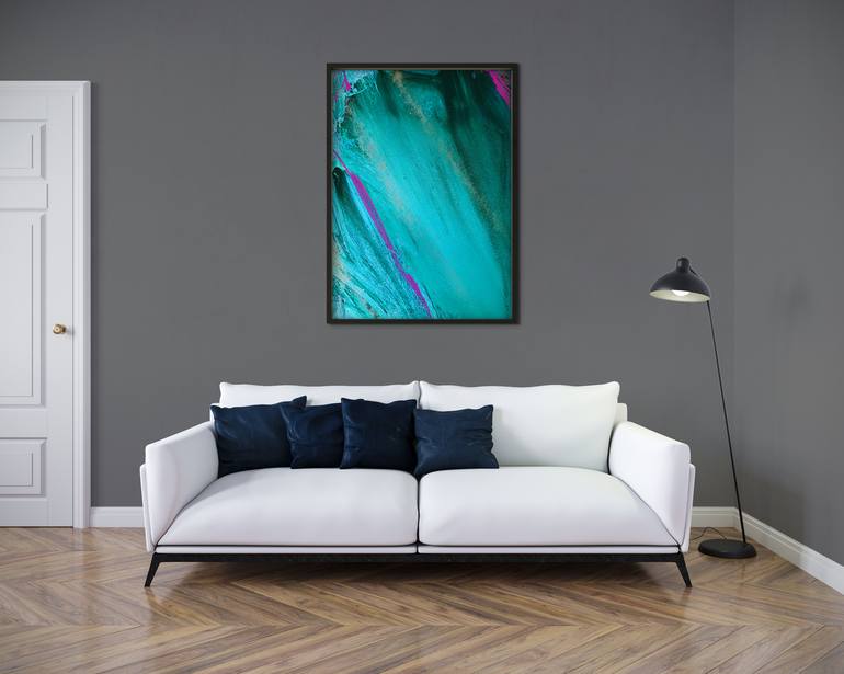 Original Fine Art Abstract Painting by KiPS Art