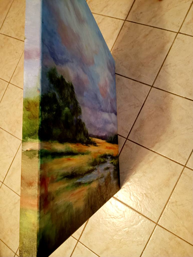 Original Contemporary Nature Painting by Gabriella Molnár