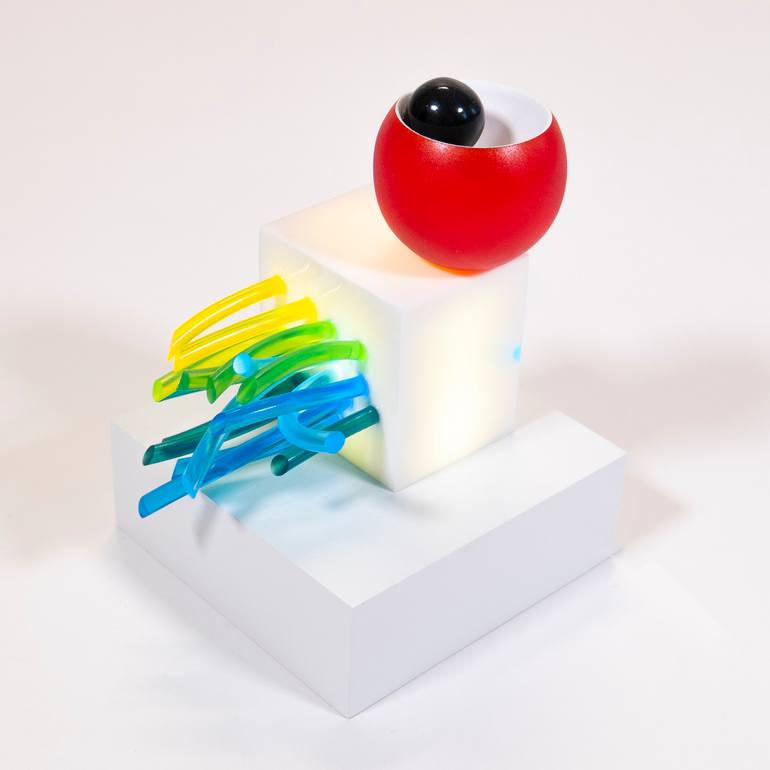 Original Abstract Fish Sculpture by Uckiood - Missy Douglas And Kim Rask