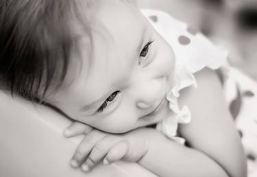 Beautiful baby girl portrait thumb