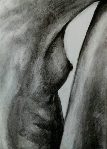 Print of Figurative Erotic Drawings by E u r y p h a e s s a