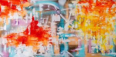 Original Abstract Paintings by Arina Iastrebova