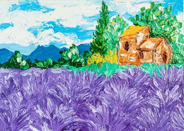 Tuscany Lavender Fields thumb