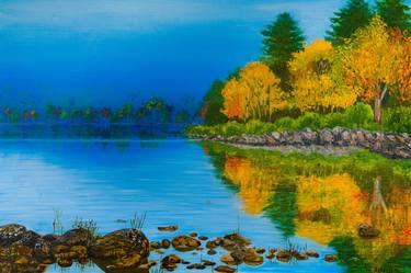 Print of Fine Art Landscape Paintings by Arina Iastrebova