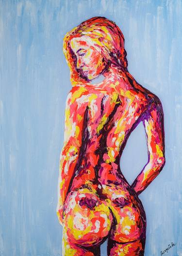 Print of Abstract Body Paintings by Arina Iastrebova