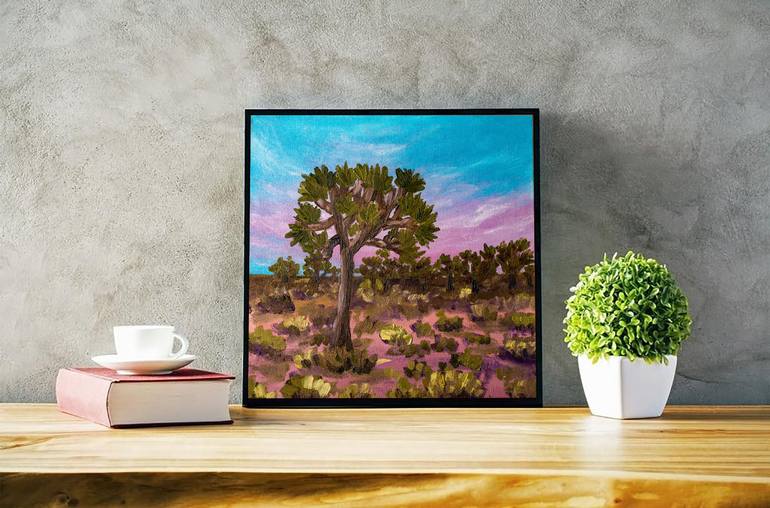 Original Impressionism Landscape Painting by Arina Iastrebova